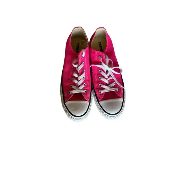 CONVERSE All Star Hot Pink Chuck Taylor Low Top Size 9 Womens - Picture 4 of 8